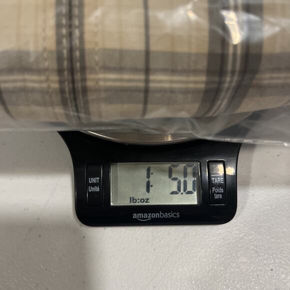 Izod Men's Wind Breaker Gray White Plaid Zip Jacket S Preppy Grandpa Core Casual - Picture 11 of 12